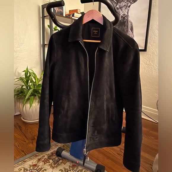 Suede Jacket (black) by Superdry (tag still on!)
